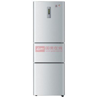 海尔 左开门三门定频一级冷藏冷冻BCD-215SEBB冰箱 冰箱