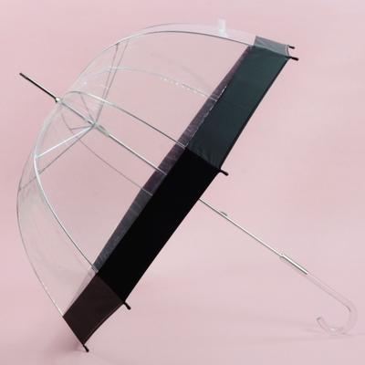 Qiutong 手动塑料雨伞长柄伞成人 遮阳伞