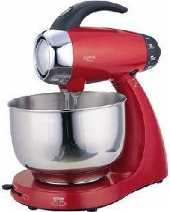 灿坤 红色1200转/分钟搅拌机台式全国联保搅拌和面打蛋混合 料理机