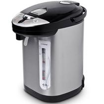 灰色国产优质温控器不锈钢10分钟电热开水瓶4L底盘加热 电水壶