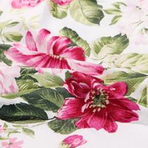 紫色田园斜纹植物花卉床单式欧美风 床品件套四件套