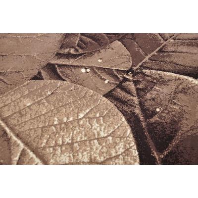 中冠 驼咖色化纤欧式丙纶叶子长方形欧美机器织造 地毯