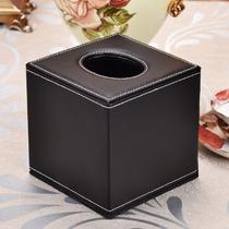 咖啡色黑色 纸巾盒