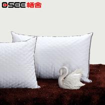 一对一只十孔枕斜纹布优等品棉布纤维枕长方形 枕头