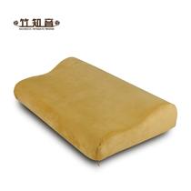 褐色桔色磨毛优等品棉布记忆棉长方形 枕头