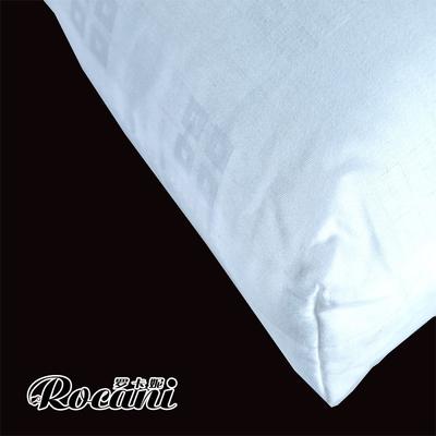 罗卡妮 白色一只装斜纹布棉布决明子长方形 枕头护颈枕