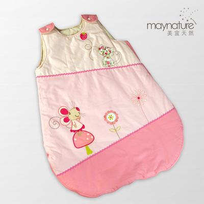 美宜天然 粉红色化纤 M914婴儿睡袋