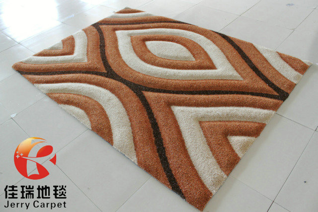 佳瑞地毯 图示款式混纺格子长方形机器织造 地毯