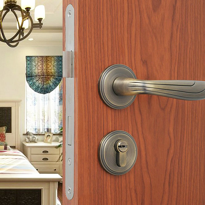 hong ying 左内左外右内右外青古铜锁室内门不锈钢双锁舌 hy08--a32ab