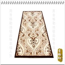 混纺简约现代植物花卉长方形欧美机器织造 地毯