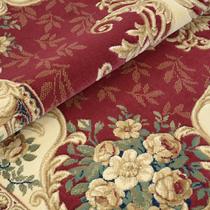 混纺欧式植物花卉长方形欧美机器织造 008地毯