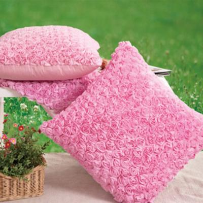黛富妮 玫瑰之约抱枕布靠垫化纤植物花卉韩式 靠垫