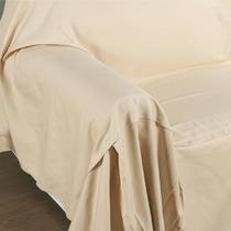 米色布纯色沙发巾三人座沙发简约现代 防尘罩