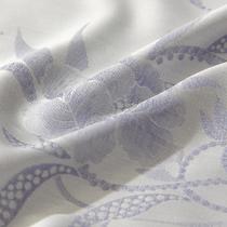 紫色新古典/后现代活性印花提花植物花卉床单式欧美风 床品件套四件套