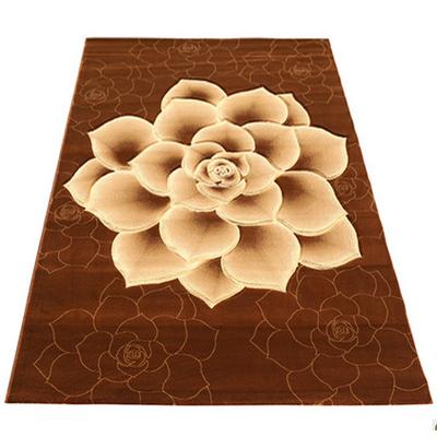 青格勒 0740A0740B混纺欧式植物花卉长方形欧美机器织造 地毯