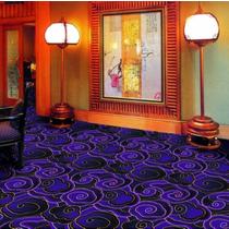 深蓝色化纤现代中式丙纶 地毯