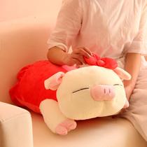 黄色红色粉红色天蓝色毛绒男朋友枕PP棉卡通动漫韩式 抱枕