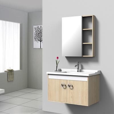 百德嘉 含带浴室镜柜一体陶瓷盆E1级简约现代 浴室柜