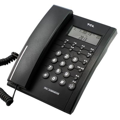 王牌 枣红黑色白色有绳电话铃声选择座式经典方形全国联保 电话机