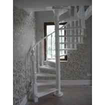 美国红橡榉木橡胶木旋梯 楼梯