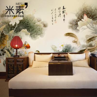 米素 浮雕有图案客厅现代中式 ZS-2033墙纸