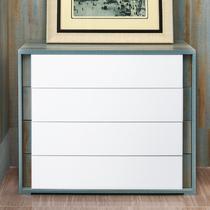 沙里宁蓝B款储物柜人造板密度板/纤维板箱框结构多功能成人简约现代 斗柜