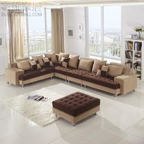 L形植绒海绵简约现代 沙发