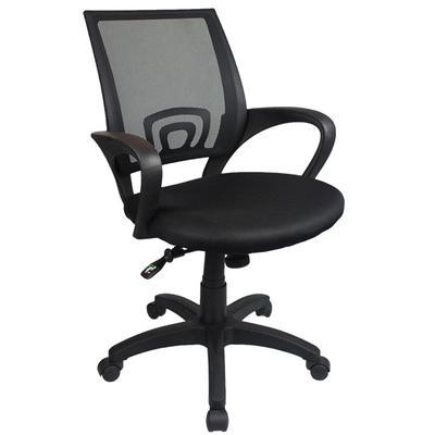 GYM冠益名 黑色系无职工椅/电脑椅深圳进口网布现代简约 椅子