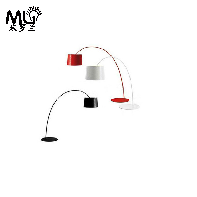 米罗兰 红色白色黑色简约现代节能灯 落地灯