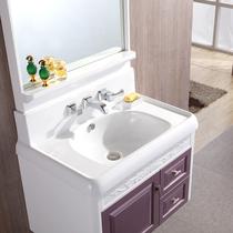 紫罗兰PVC板亚克力台面 浴室柜