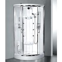 透明移门式弧扇型 淋浴房