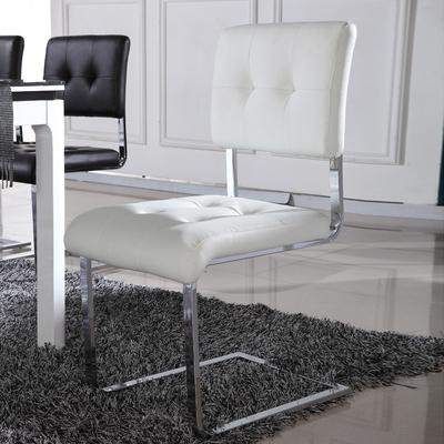 柏斯町 金属不锈钢皮革移动成人简约现代 CY02餐椅