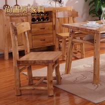 605餐椅606餐桌组装框架结构柏木多功能长方形田园 餐桌