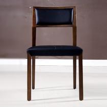 人造板密度板/纤维板实木皮饰面成人新古典 C38餐椅