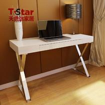 人造板组装电脑桌密度板/纤维板木拆装单个简约现代 书桌