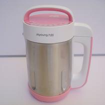 粉红色+银色不锈钢1.5L 豆浆机