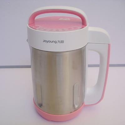 九阳 粉红色+银色不锈钢1.5L 豆浆机