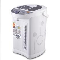 白色塑料电热开水瓶5L底盘加热 HX-8039电水壶