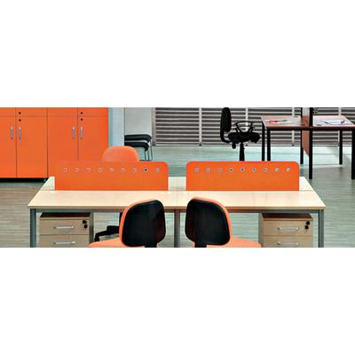 胜迪家具 单人位人造板刨花板/三聚氰胺板拆装简约现代 SD－PF046办公桌