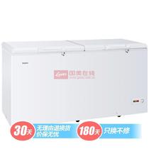 白色四级52db机械式定频R404a直冷顶开式卧式冷柜 冷柜