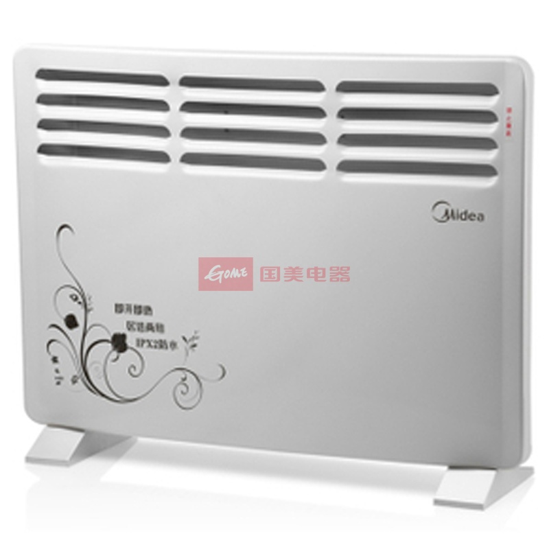 美的 15㎡中端高性价比手动式三档50HZ电热膜对衡式取暖器 取暖器