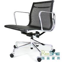 黑色白色金属固定扶手铝合金脚网布 BG-4电脑椅