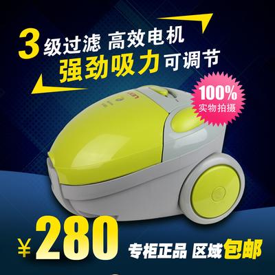 莱克 黄绿色卧式集尘袋机械式 吸尘器