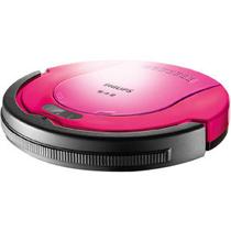 粉色智能机器人无线尘盒/尘桶 吸尘器