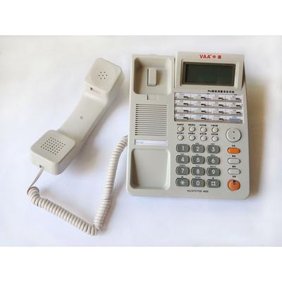 VAA 有绳电话座式经典方形店铺三包 VAA-PRO400F电话机