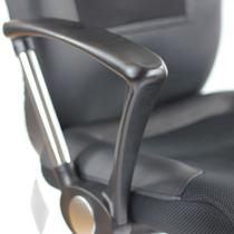 塑料PVC固定扶手升降扶手尼龙脚铝合金脚网布 电脑椅