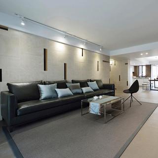 140㎡现代简约家沙发背景墙设计