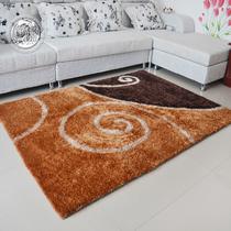 蚕丝简约现代植物花卉长方形中国风机器织造 地毯