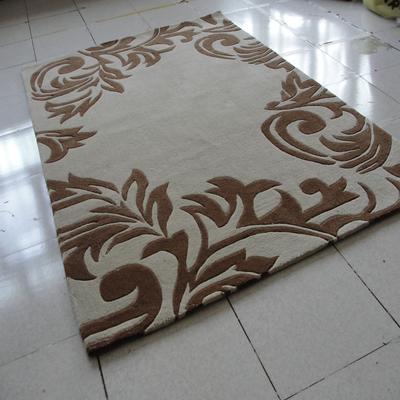 琪斯美 化纤欧式腈纶条纹长方形欧美机器织造 地毯
