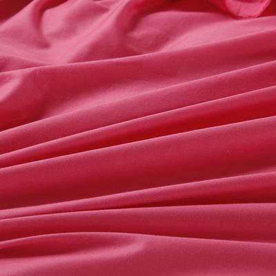 卡米尔 简约现代绗缝荷叶边纯色床罩式简约风 床品件套四件套